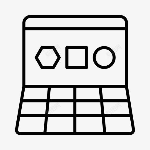 教育计划学术学习图标svg_新图网 https://ixintu.com 学习 学术 学校 学校用品 教育计划