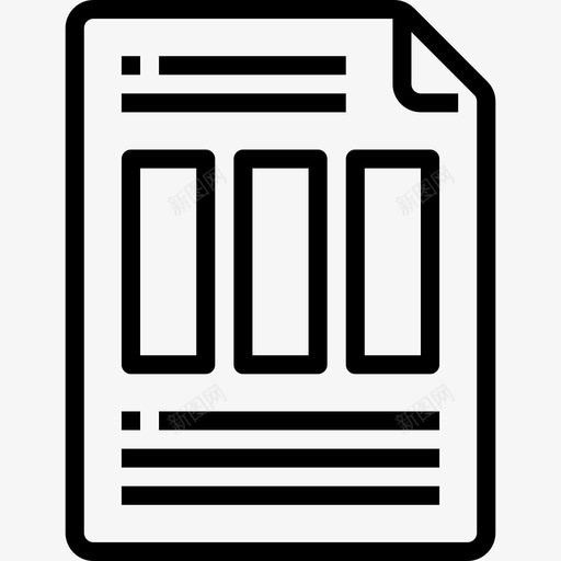文件文件和文档集9线性图标svg_新图网 https://ixintu.com 文件 文件和文档集9 线性