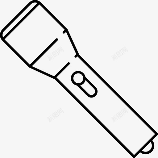 手电筒设备20线路128px图标svg_新图网 https://ixintu.com 手电筒 线路128px 设备20
