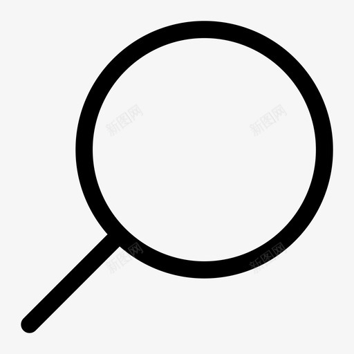 搜索检测查找图标svg_新图网 https://ixintu.com 开发 搜索 放大镜 查找 检测 界面 网络 跟踪