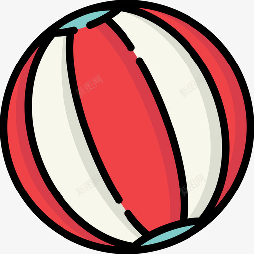 线性沙滩派对11图标svg_新图网 https://ixintu.com 11 线性沙滩派对