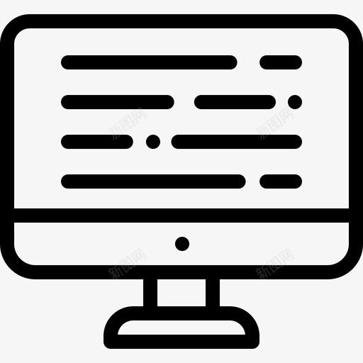 编码web开发18线性图标svg_新图网 https://ixintu.com web开发18 线性 编码