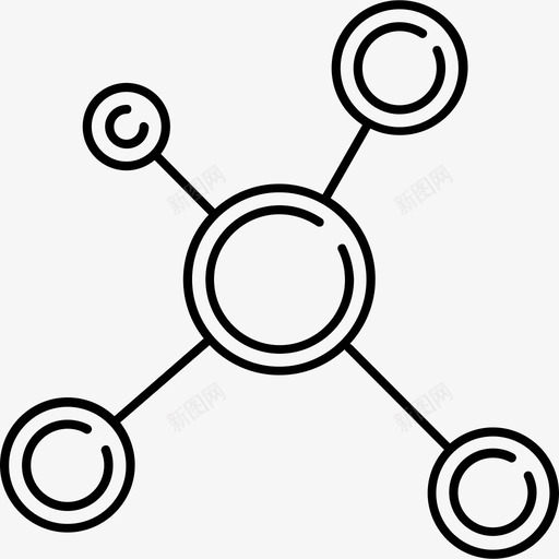 原子医学43128px行图标svg_新图网 https://ixintu.com 128px行 医学43 原子
