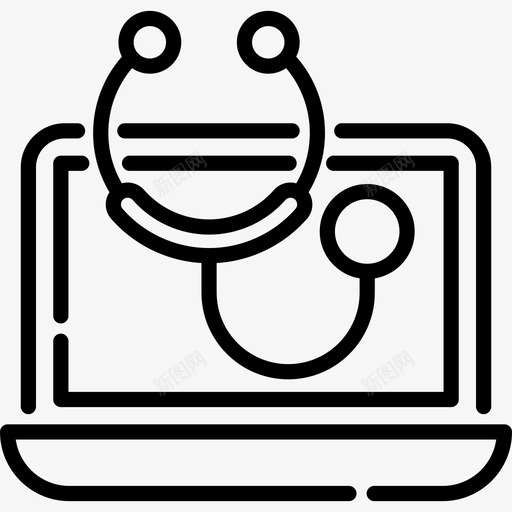 调查网络维护6线性图标svg_新图网 https://ixintu.com 线性 网络维护6 调查