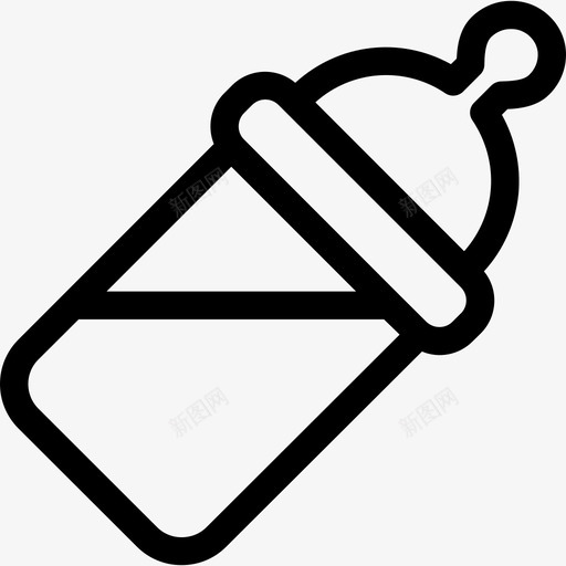 喂食器婴儿50线性图标svg_新图网 https://ixintu.com 喂食器 婴儿50 线性