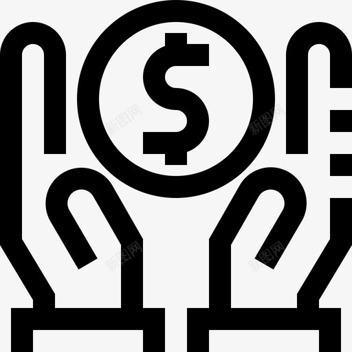 捐赠慈善与生态直系图标svg_新图网 https://ixintu.com 慈善与生态 捐赠 直系