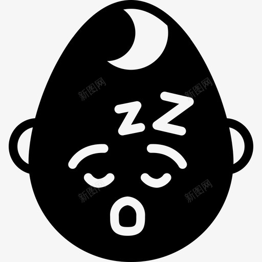 宝贝表情7填充图标svg_新图网 https://ixintu.com 填充 宝贝 表情7