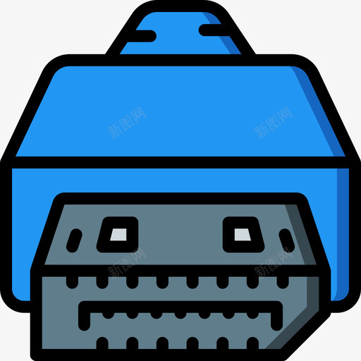 显示器pc组件5线性颜色图标svg_新图网 https://ixintu.com pc组件5 显示器 线性颜色