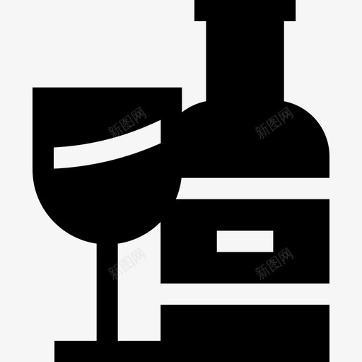 酒瓶杂货店13装满图标svg_新图网 https://ixintu.com 杂货店13 装满 酒瓶
