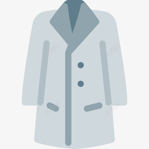 外套衣服和附件3平的图标svg_新图网 https://ixintu.com 外套 平的 衣服和附件3
