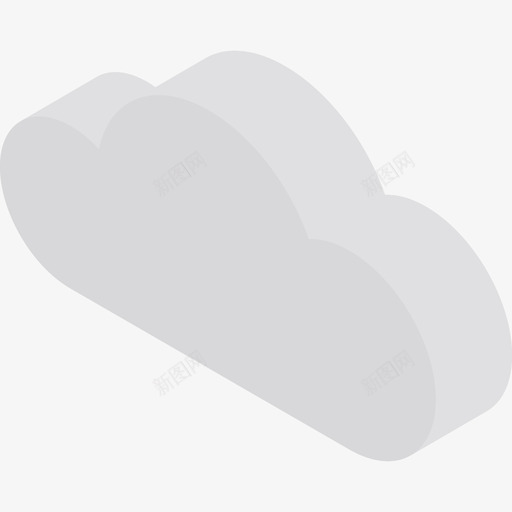 云自然19平坦图标svg_新图网 https://ixintu.com 云 平坦 自然19