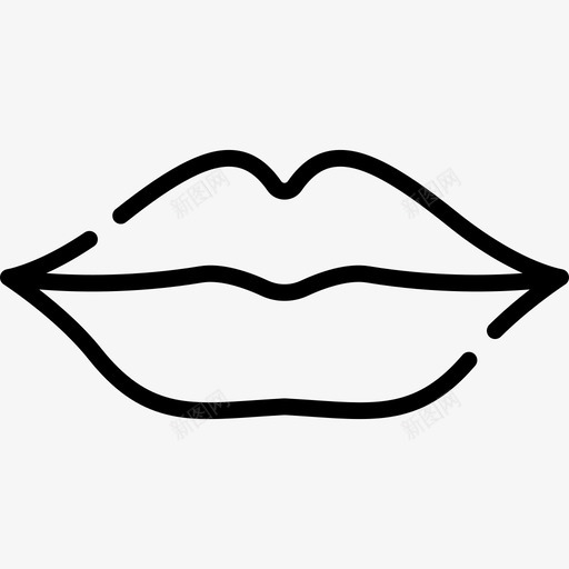 嘴唇婚礼57直系图标svg_新图网 https://ixintu.com 嘴唇 婚礼57 直系