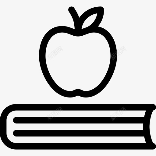 书回到学校14直系图标svg_新图网 https://ixintu.com 书 回到学校14 直系
