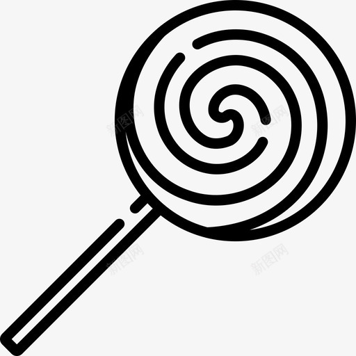 棒棒糖夏季派对12直系图标svg_新图网 https://ixintu.com 夏季派对12 棒棒糖 直系