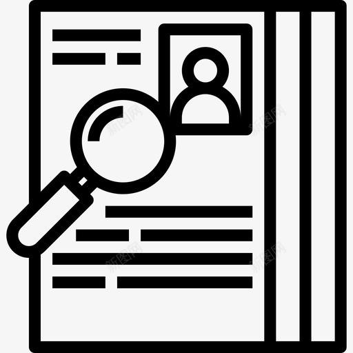 人力资源商业163直线型图标svg_新图网 https://ixintu.com 人力资源 商业163 直线型
