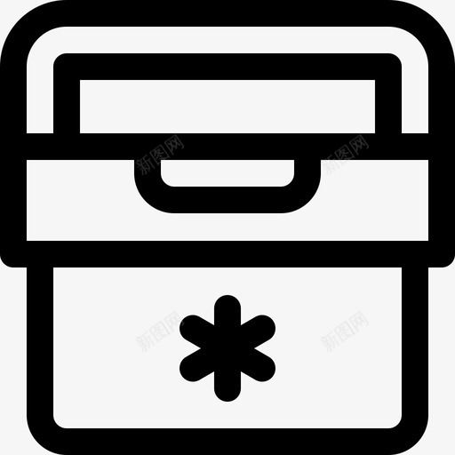 冰箱烤肉10线性图标svg_新图网 https://ixintu.com 冰箱 烤肉10 线性