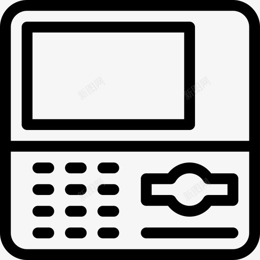 Atm商业金融直拨图标svg_新图网 https://ixintu.com Atm 商业金融 直拨