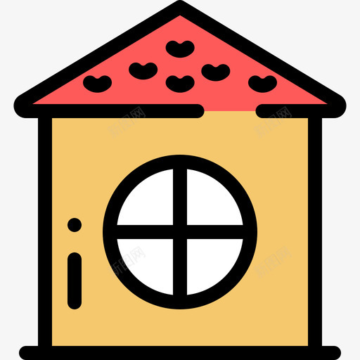 住宅游乐场32线性颜色图标svg_新图网 https://ixintu.com 住宅 游乐场32 线性颜色