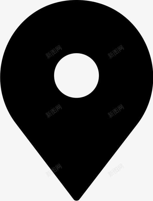 地图全球定位系统定位图标svg_新图网 https://ixintu.com 全球定位系统 地图 地图定位 定位 定位标记