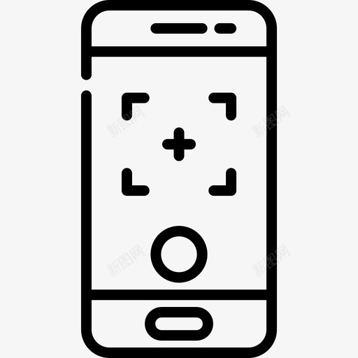智能手机音乐节24线性图标svg_新图网 https://ixintu.com 智能手机 线性 音乐节24