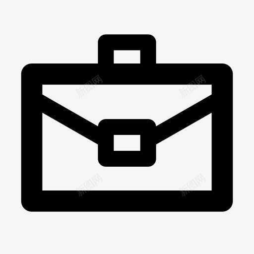 行李箱商务商务案例图标svg_新图网 https://ixintu.com 商务 商务和管理第1卷 商务案例 管理 行李箱