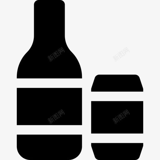 啤酒野营34加满图标svg_新图网 https://ixintu.com 加满 啤酒 野营34