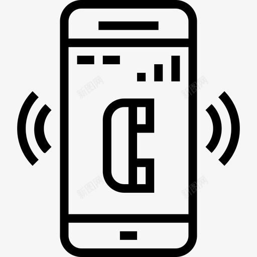电话移动电话和电话4直拨图标svg_新图网 https://ixintu.com 电话 直拨 移动电话和电话4