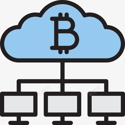 比特币比特币40线性颜色图标svg_新图网 https://ixintu.com 比特币 比特币40 线性颜色