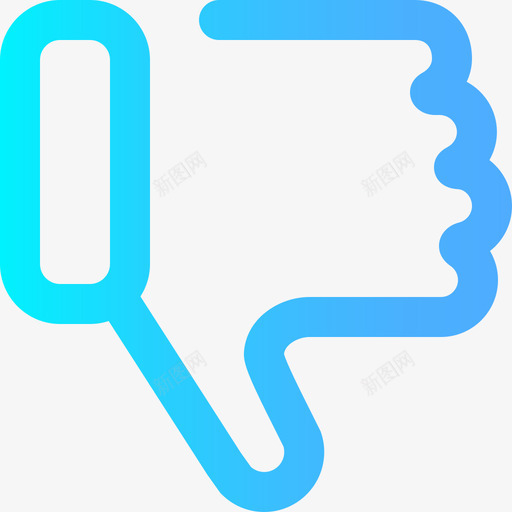 不喜欢ui界面24渐变图标svg_新图网 https://ixintu.com ui界面24 不喜欢 渐变