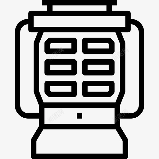直线型野营灯29图标svg_新图网 https://ixintu.com 直线型野营灯29
