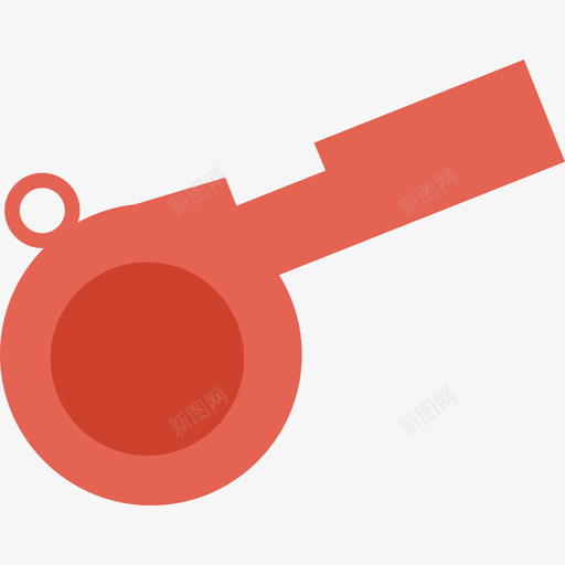 口哨运动健身扁平图标svg_新图网 https://ixintu.com 口哨 扁平 运动健身