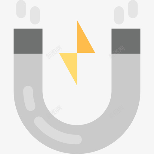 磁铁购物和商业21平图标svg_新图网 https://ixintu.com 平 磁铁 购物和商业21