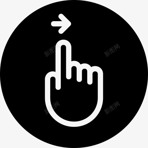 轻触手势设置2填充图标svg_新图网 https://ixintu.com 填充 手势设置2 轻触
