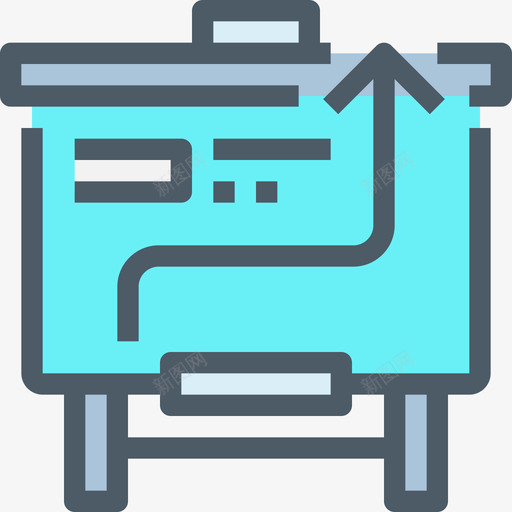 学教学2图标svg_新图网 https://ixintu.com 学 学2 教 线色