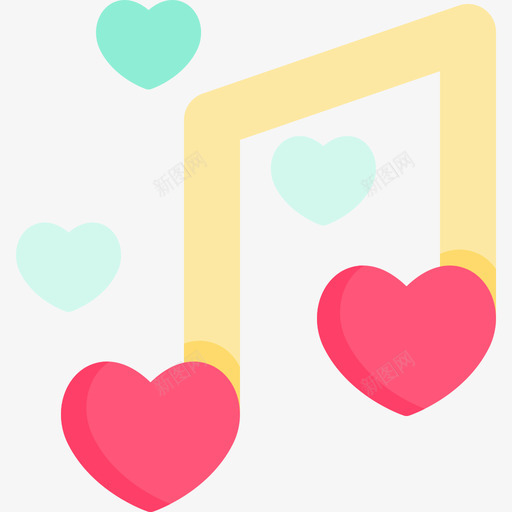 浪漫音乐爱情34平淡图标svg_新图网 https://ixintu.com 平淡 浪漫音乐 爱情34