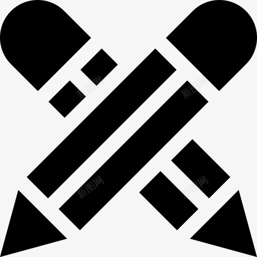 铅笔思维28填充图标svg_新图网 https://ixintu.com 填充 设计思维28 铅笔
