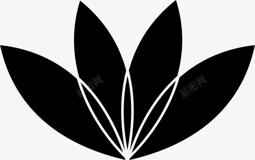 花美人花园图标svg_新图网 https://ixintu.com 植物 美人 花 花园 莲花