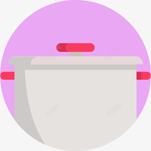 锅食物41扁平图标svg_新图网 https://ixintu.com 扁平 锅 食物41