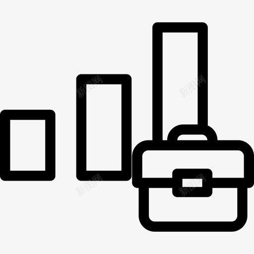 条形图分析4线性图标svg_新图网 https://ixintu.com 分析4 条形图 线性