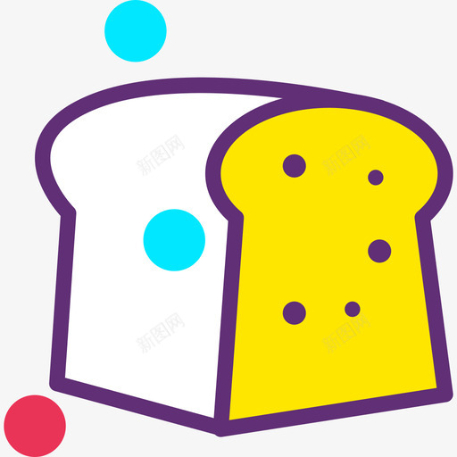 面包食物86魔法图标svg_新图网 https://ixintu.com 面包 食物86 魔法