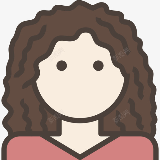 女人阿凡达41线性颜色图标svg_新图网 https://ixintu.com 女人 线性颜色 阿凡达41