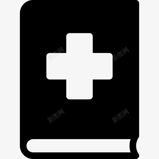 医学书籍医疗保健3填充图标svg_新图网 https://ixintu.com 医学书籍 医疗保健3 填充