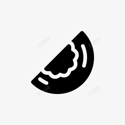 瓜食物水果图标svg_新图网 https://ixintu.com 图标 水果 水果图标字形样式 瓜 食物