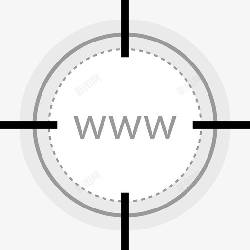 Www互联网搜索引擎优化营销3平面图标svg_新图网 https://ixintu.com Www 互联网搜索引擎优化营销3 平面