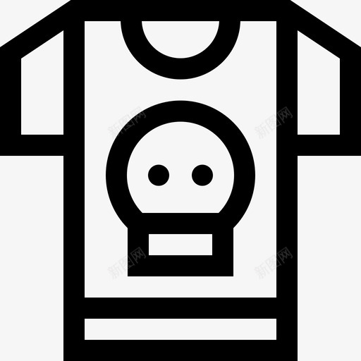 衬衫溜冰鞋3直线型图标svg_新图网 https://ixintu.com 溜冰鞋3 直线型 衬衫