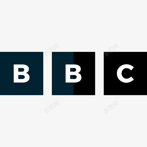 Bbc电影和电视标识平面图标svg_新图网 https://ixintu.com Bbc 平面 电影和电视标识