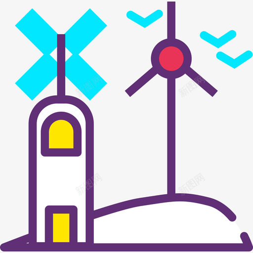 风之能量景观44附魔图标svg_新图网 https://ixintu.com 景观44 附魔 风之能量