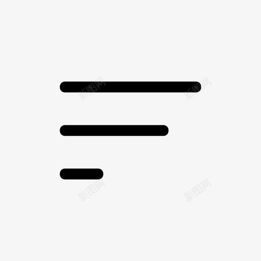排序筛选列表图标svg_新图网 https://ixintu.com 列表 媒体 排序 筛选 视频和音乐播放器 音乐