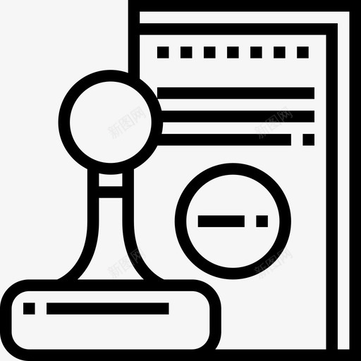 邮票信纸9直线图标svg_新图网 https://ixintu.com 信纸9 直线 邮票