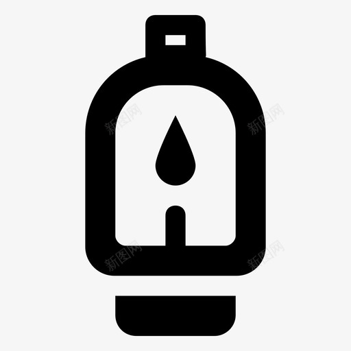 灯笼野营灯煤油灯图标svg_新图网 https://ixintu.com 万圣节实心图标 复古灯笼 油灯 灯笼 煤油灯 野营灯